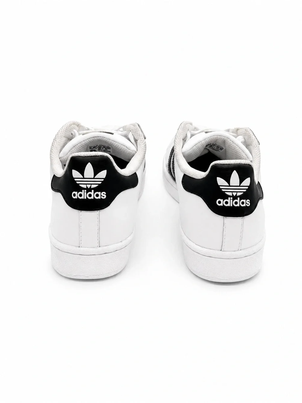 Adidas Superstar White Black Shell Toe Leather Sneakers